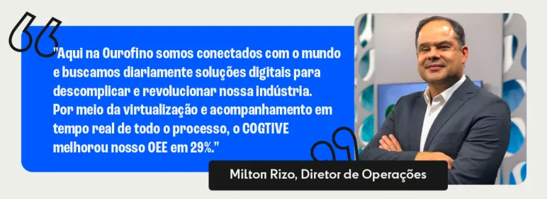 Milton Rizo, Diretor de Operações da Ourofino