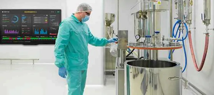 Os indicadores de máquina ficam acessíveis em tempo real